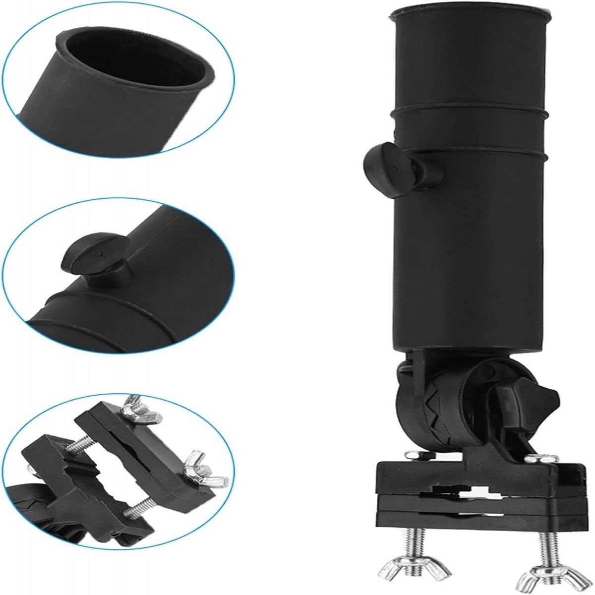 JedBesetzt Schirmhalter Golf Trolley Umbrella Stand, Universal Golf Cart Umbrella Holder