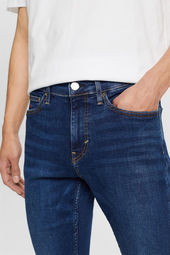 Skinny Jeans mit mittlerer Bundhöhe
