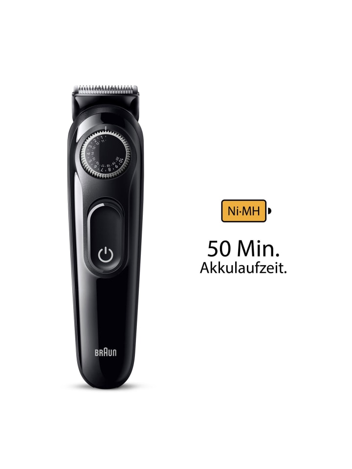Braun Bartschneider Series 3 BT3410 in Schwarz günstig kaufen onesize