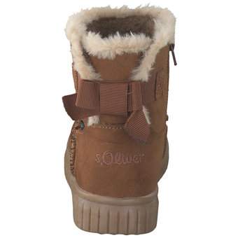 s.Oliver Zebra Winter Boots in braun