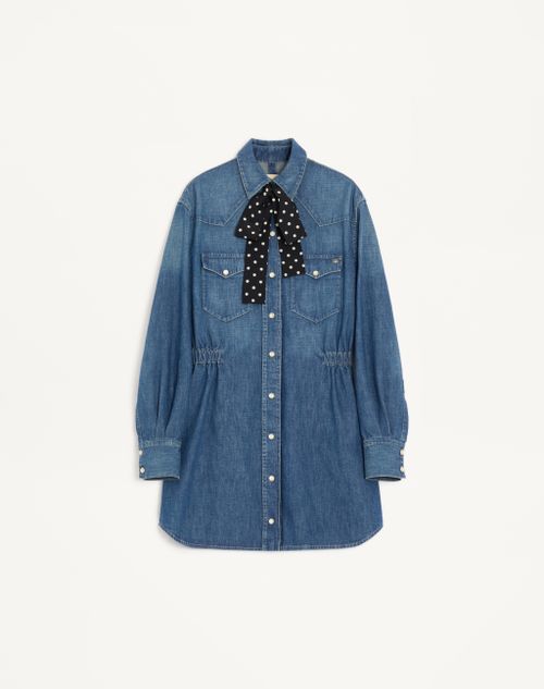 Vestido midi jeans