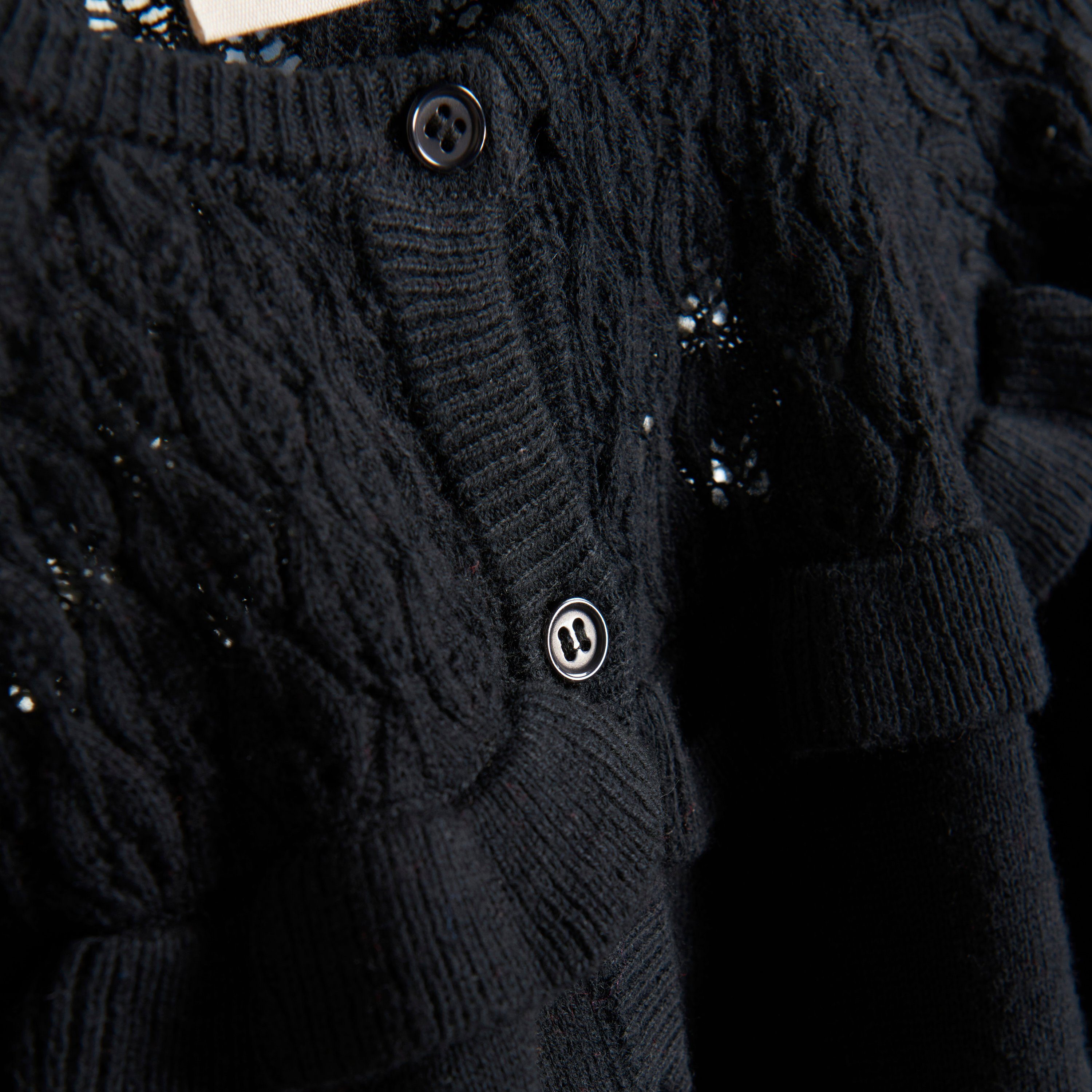 Minymo Strickjacke MICardigan Knit - 123319 Strickjacke mit Raffungen