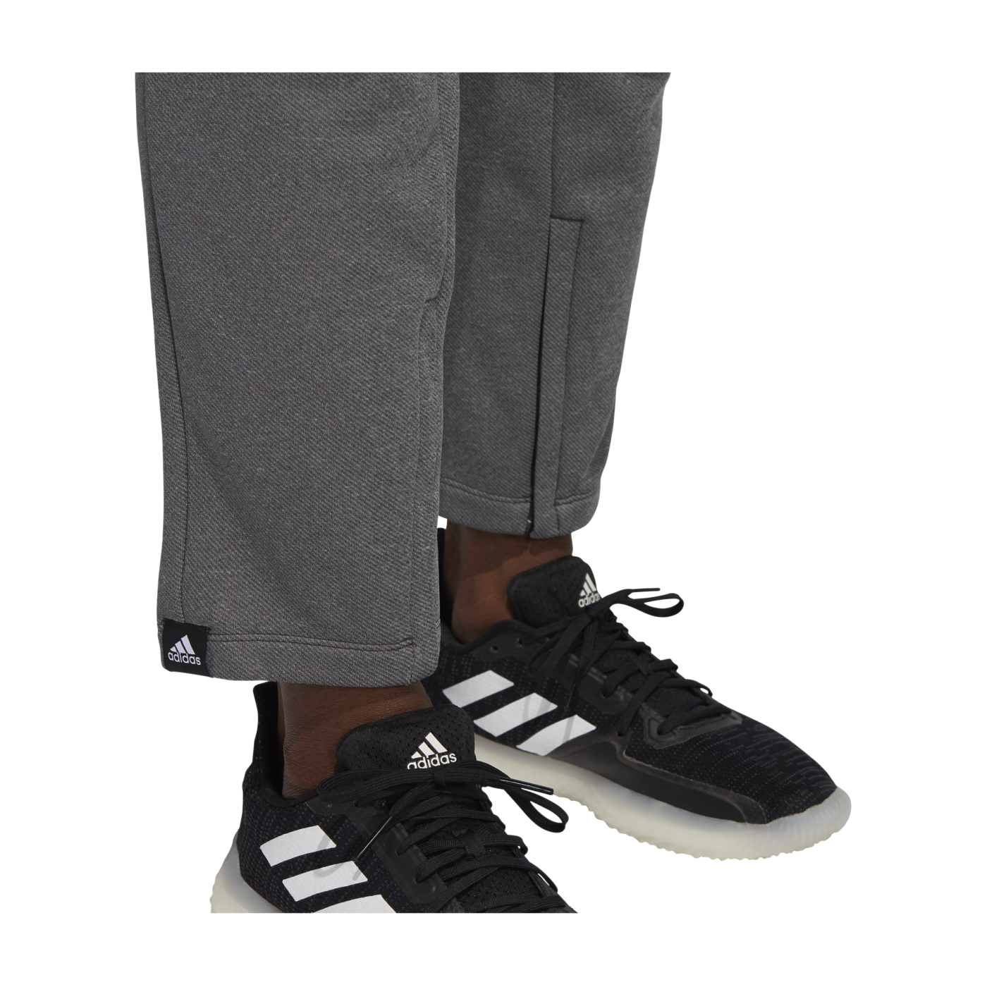 adidas Tapered Trainingshose Grau
