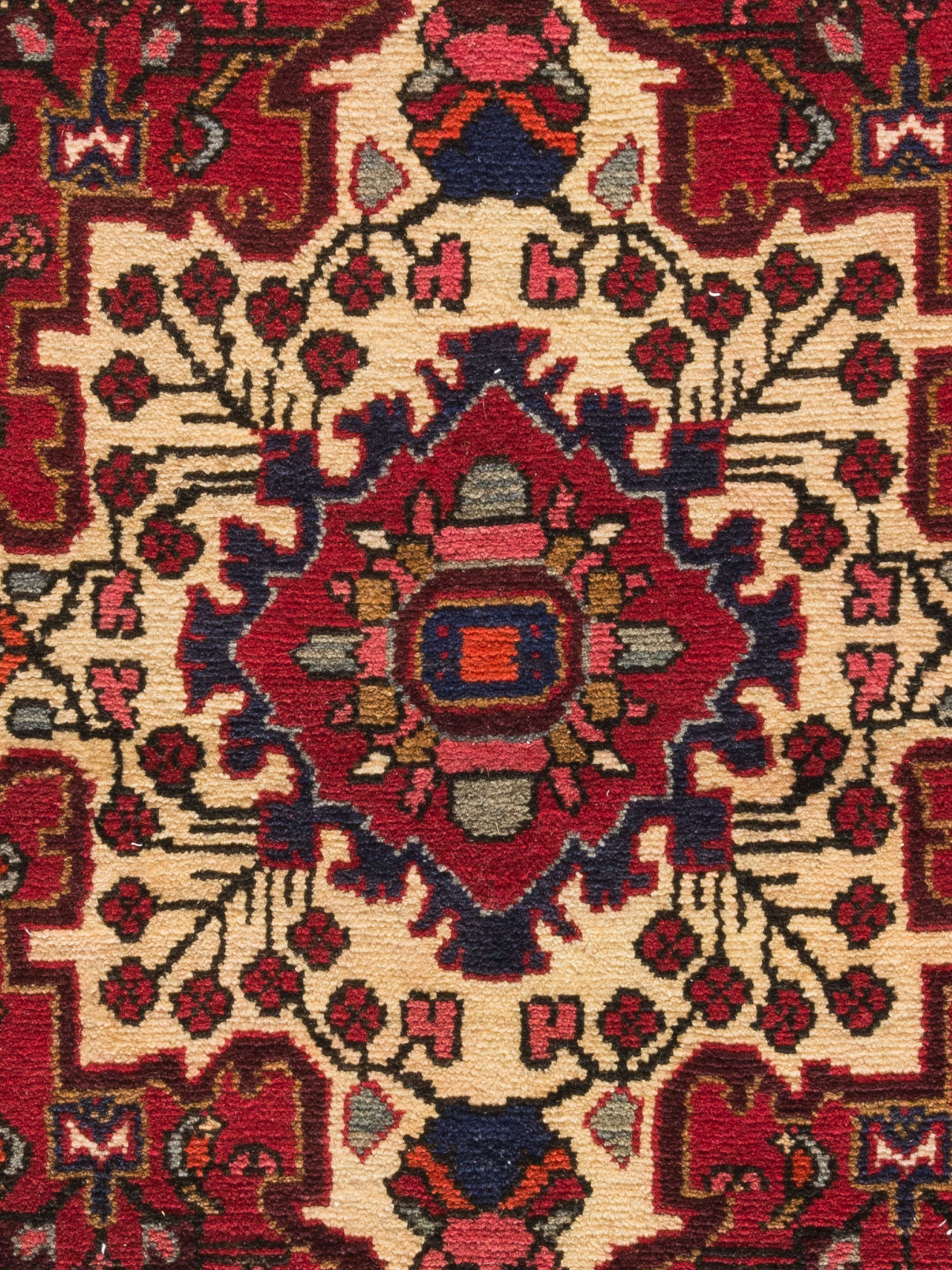 Hosseinabad Hamadan ca. 165 x 220 cm, Unikat / Einzelstück