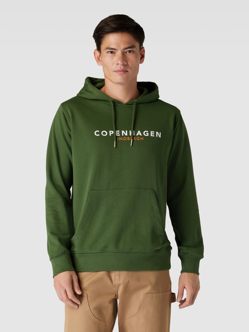 Strickjacke mit Schalkragen Modell 'Copenhagen' in apfelgrün