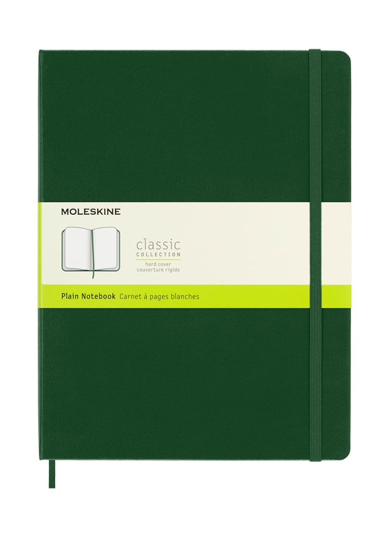 Caiet Moleskine, pagini goale, 25 x 19 cm