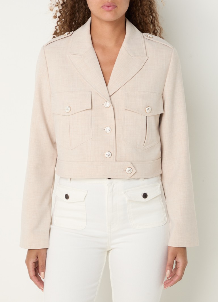 Fifth House Cole cropped jacket with chest pockets