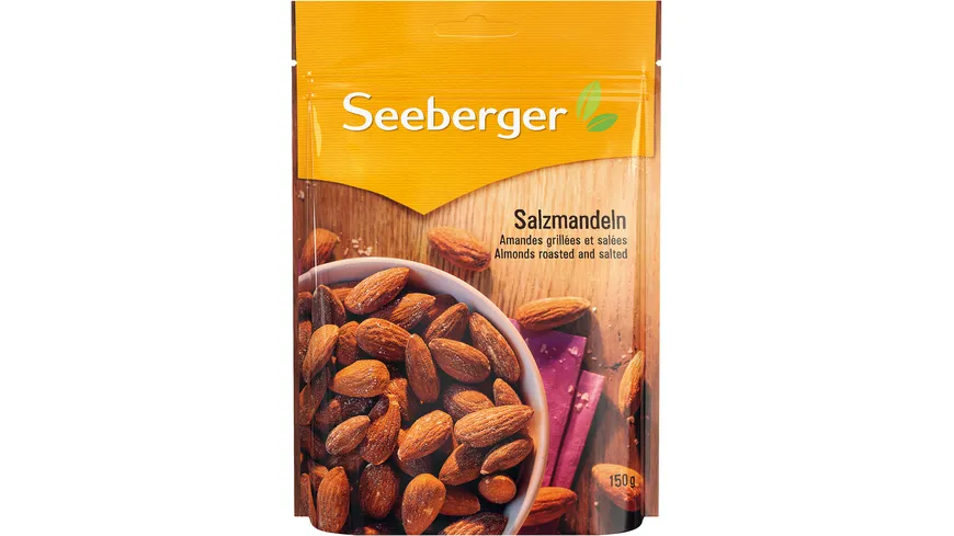 Seeberger Mandeln geröstet und gesalzen 150 g