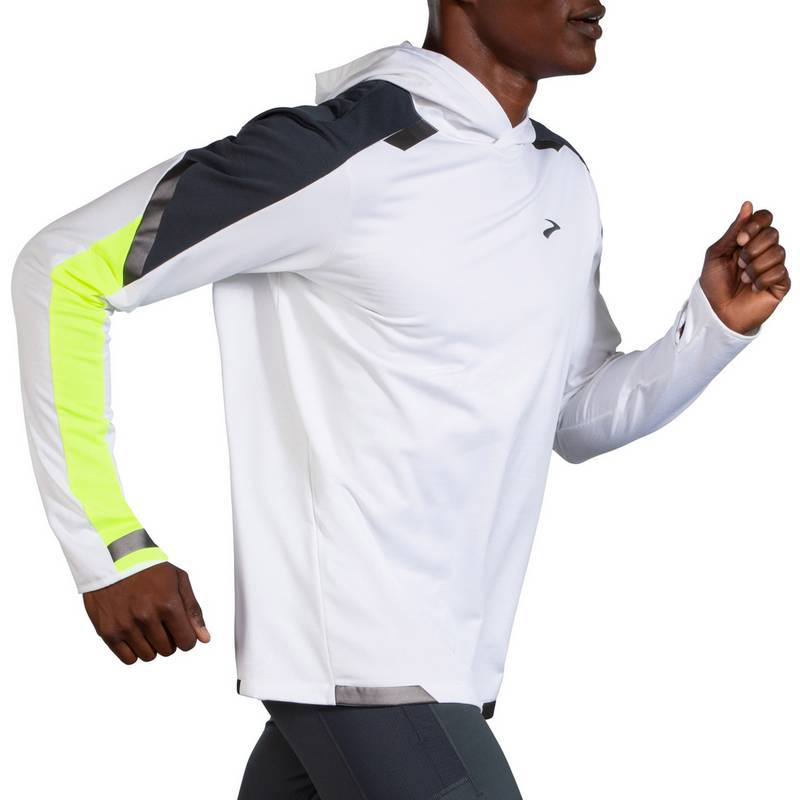 Brooks Visible Thermal Laufhoodie Herren