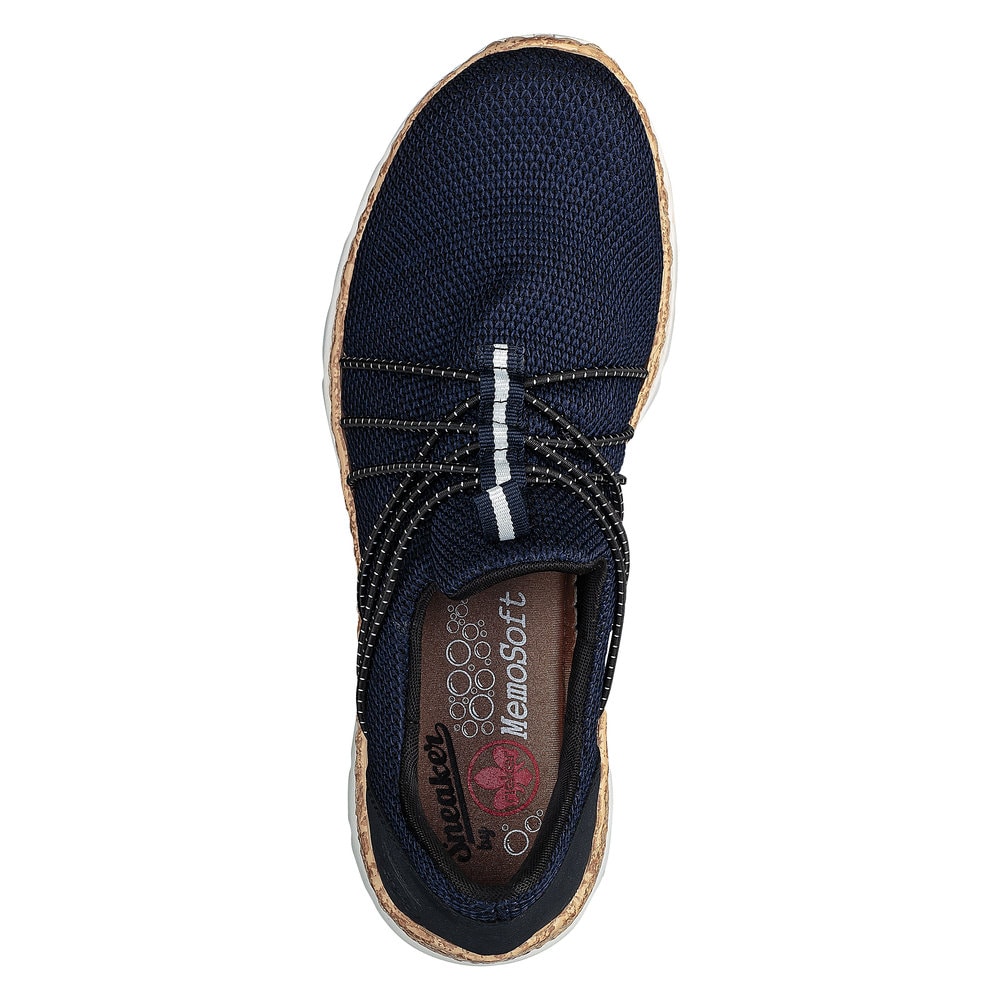 Rieker Damen Slipper marineblau