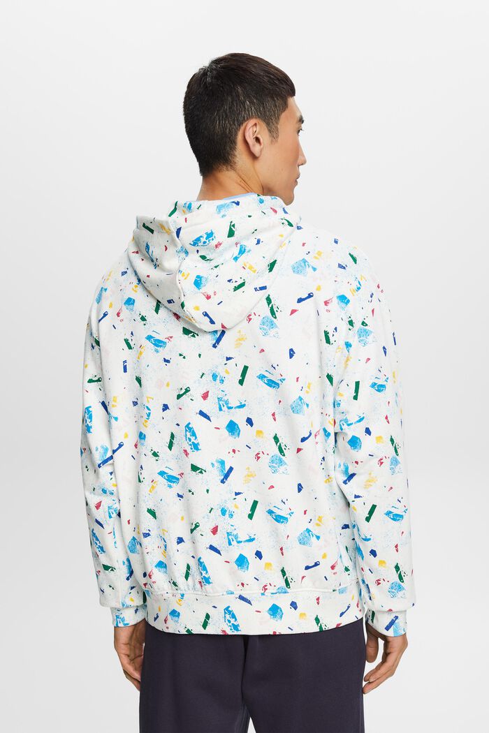 Hoodie aus Bio-Baumwolle mit Print
