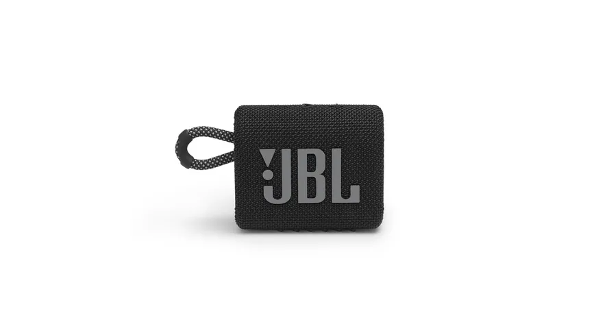 JBL GO 3 Bluetooth Lautsprecher Schwarz