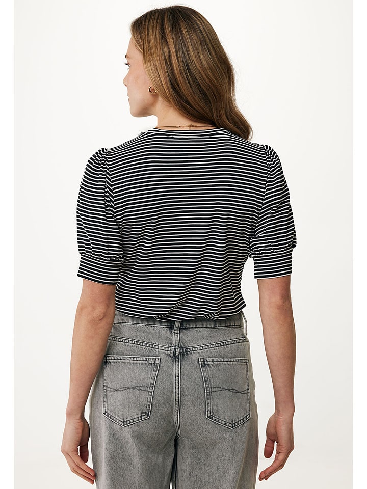 Mexx Shirt in Schwarz/ Weiß günstig kaufen