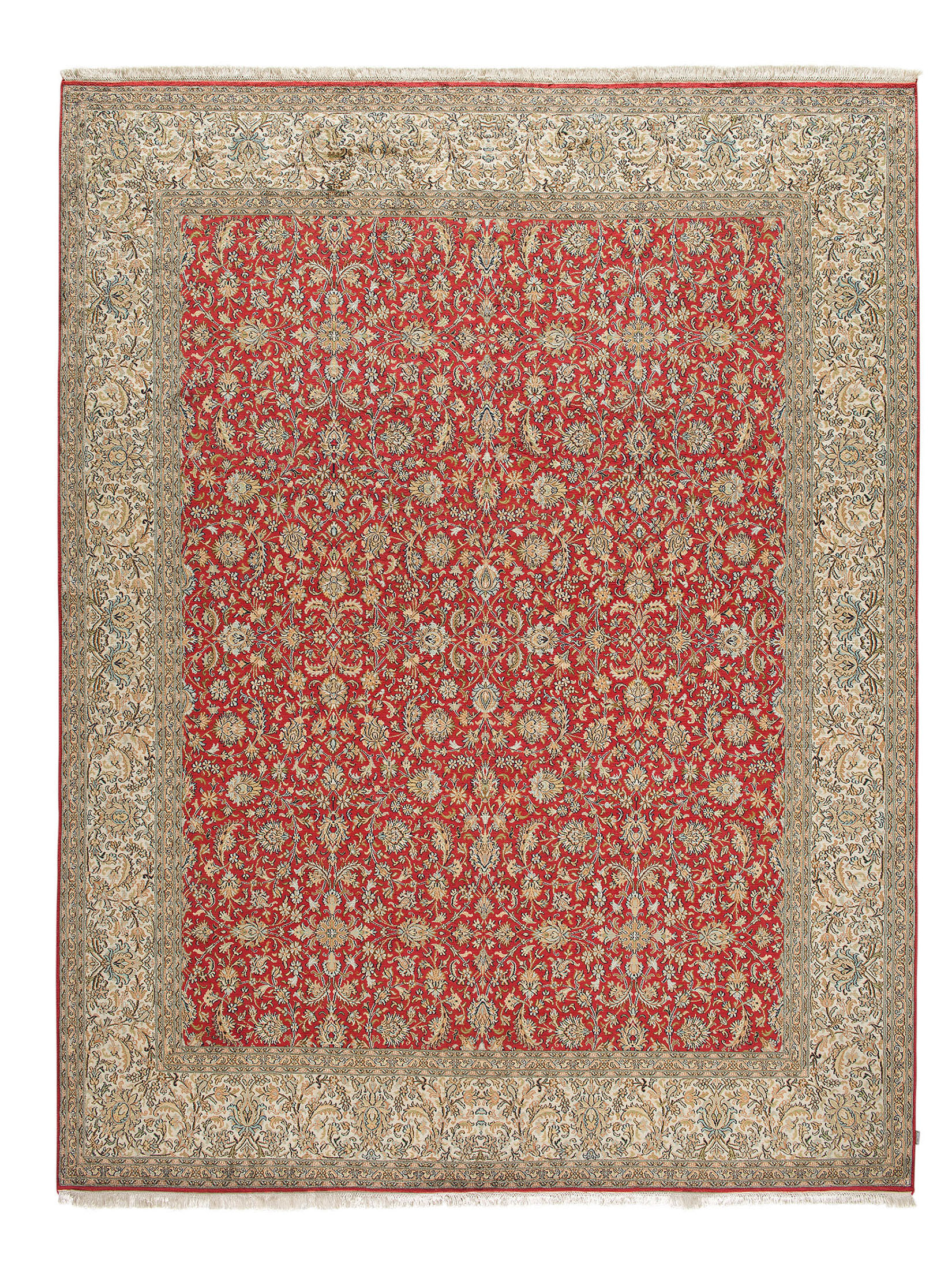 Kaschmir Seide 18/18 ca. 246 x 316 cm, Unikat / Einzelstück
