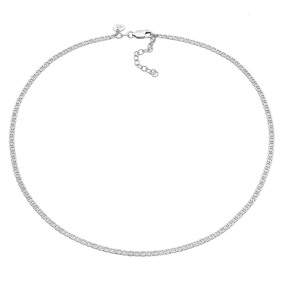 Elli PREMIUM Elli PREMIUM Collier Chaînette ras-du-cou pour femmes, réglable, tendance minimal collier