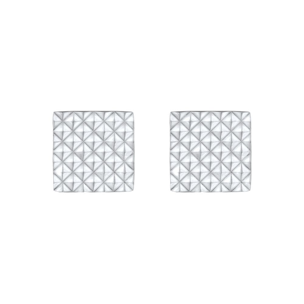 KUZZOI KUZZOI Boutons de Manchette Hommes Classique Design Pyramide en argent sterling 9 bouchon de bouteille