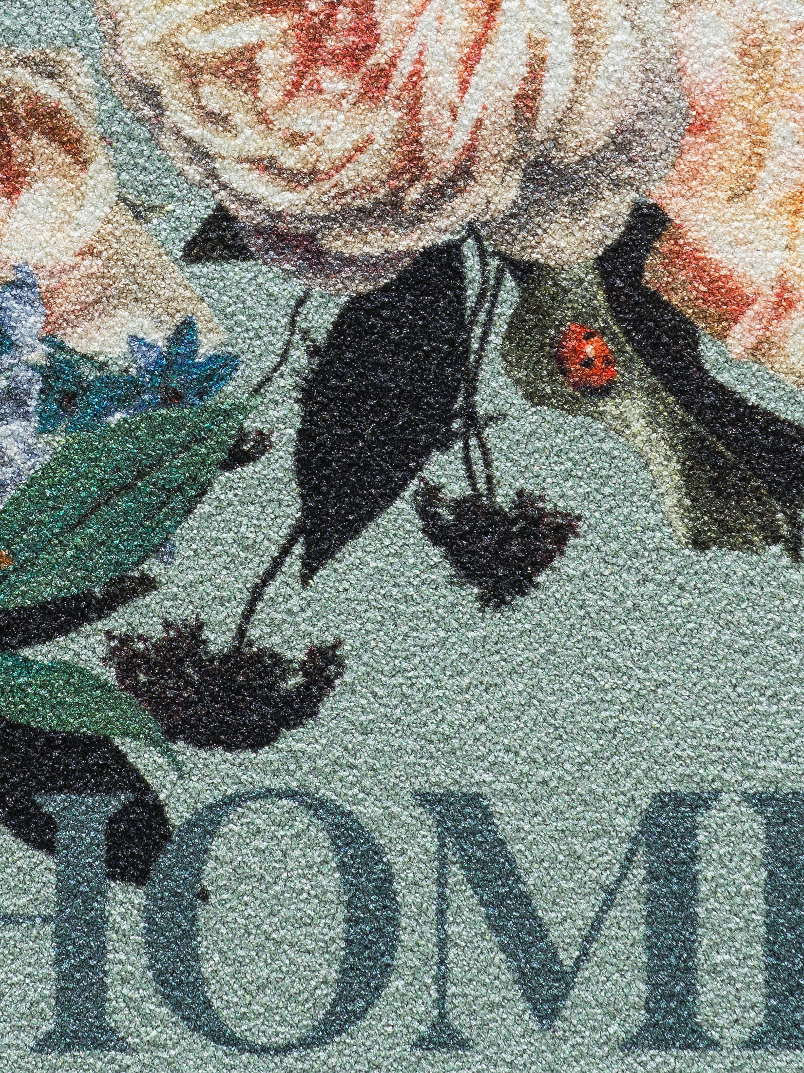 Fashion Fußmatte, Dutch Flower Green