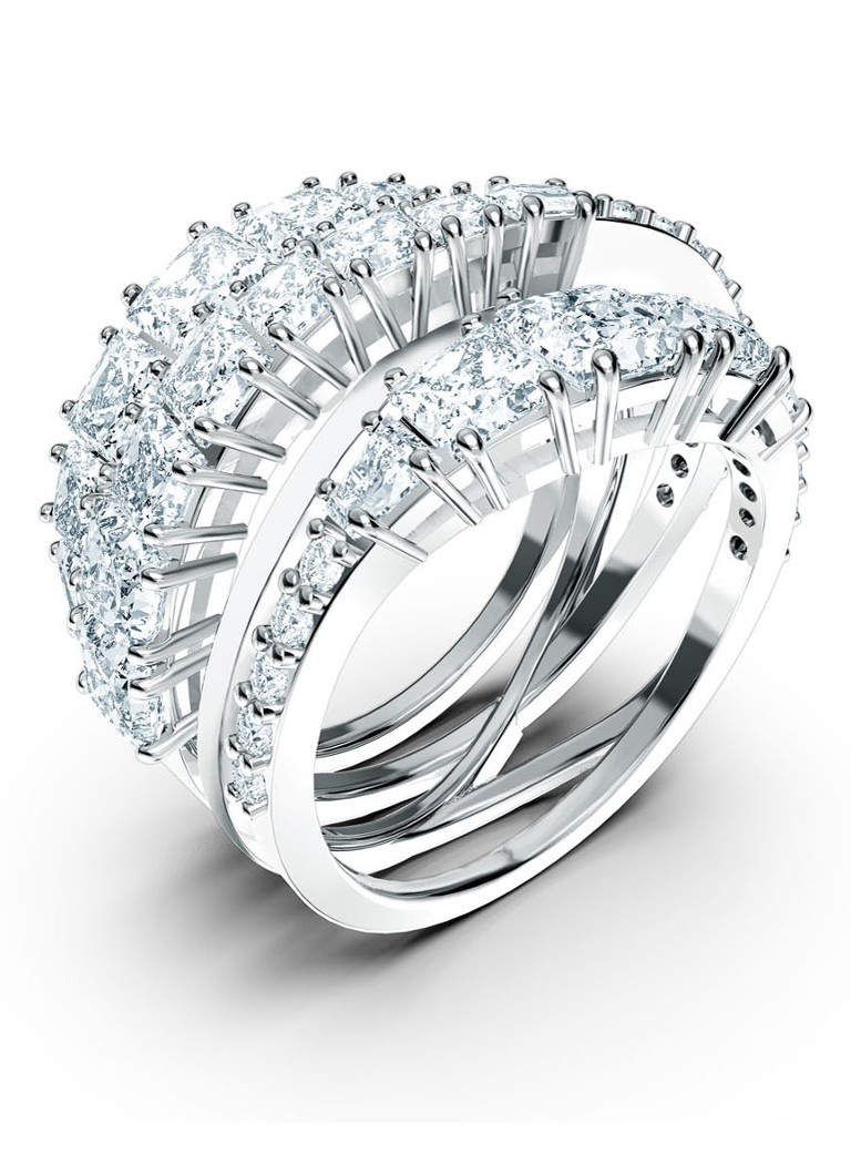 Anello Swarovski impreziosito da cristalli