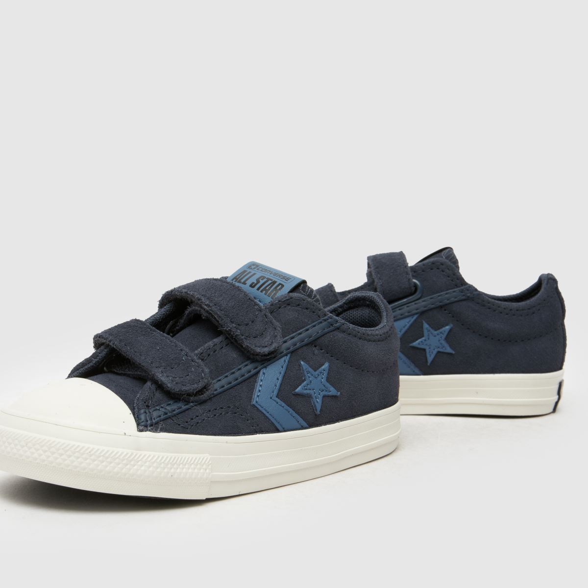 Converse marinblå & pl blå Star Player 76 v Pojkar Småbarnsskor