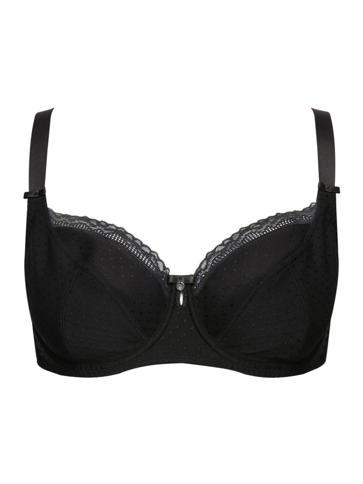 Ulla Popken BH in schwarz günstig kaufen