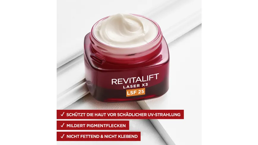 L'Oréal Paris Revitalift Laser X3 Anti Age Tagescreme LSF 25 50 ml