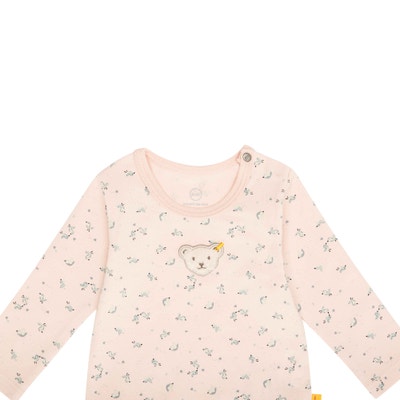 Body langarm 2er Pack, rosa für Mädchen