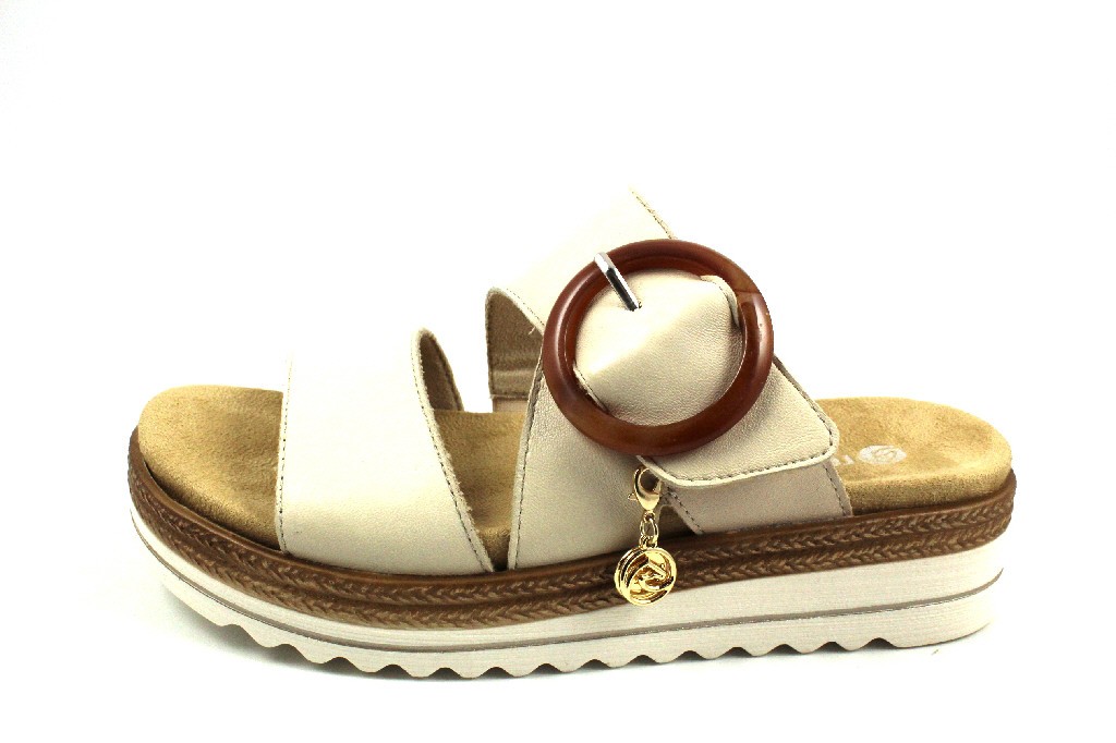 REMONTE Komfort Sandalen weiss
