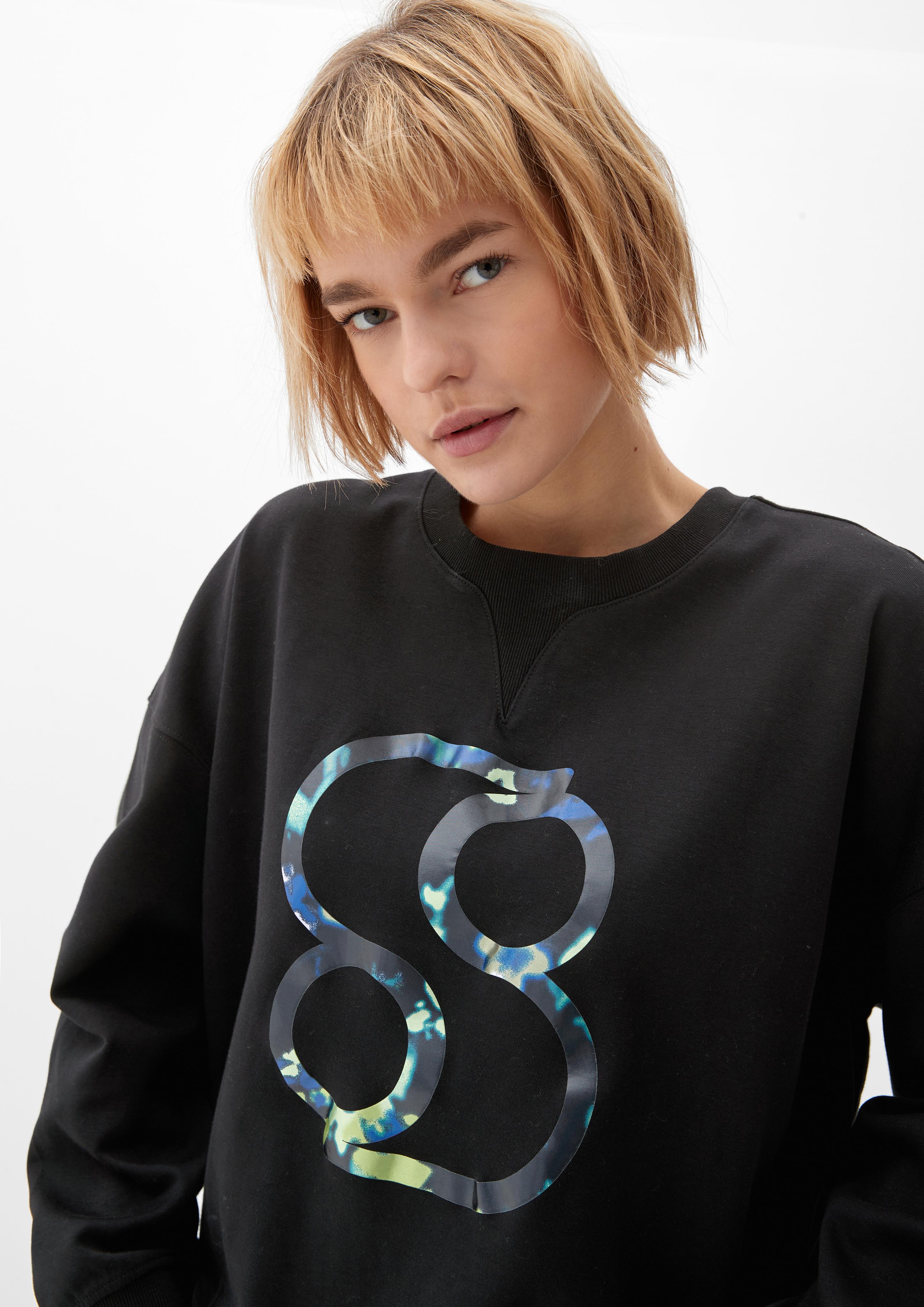 Sweatshirt mit Frontprint  2121497-99D0