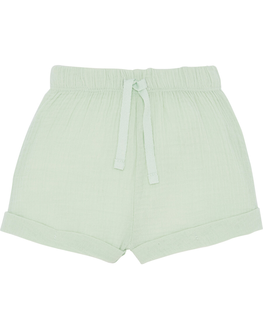 T-Shirt + Musselin-Shorts