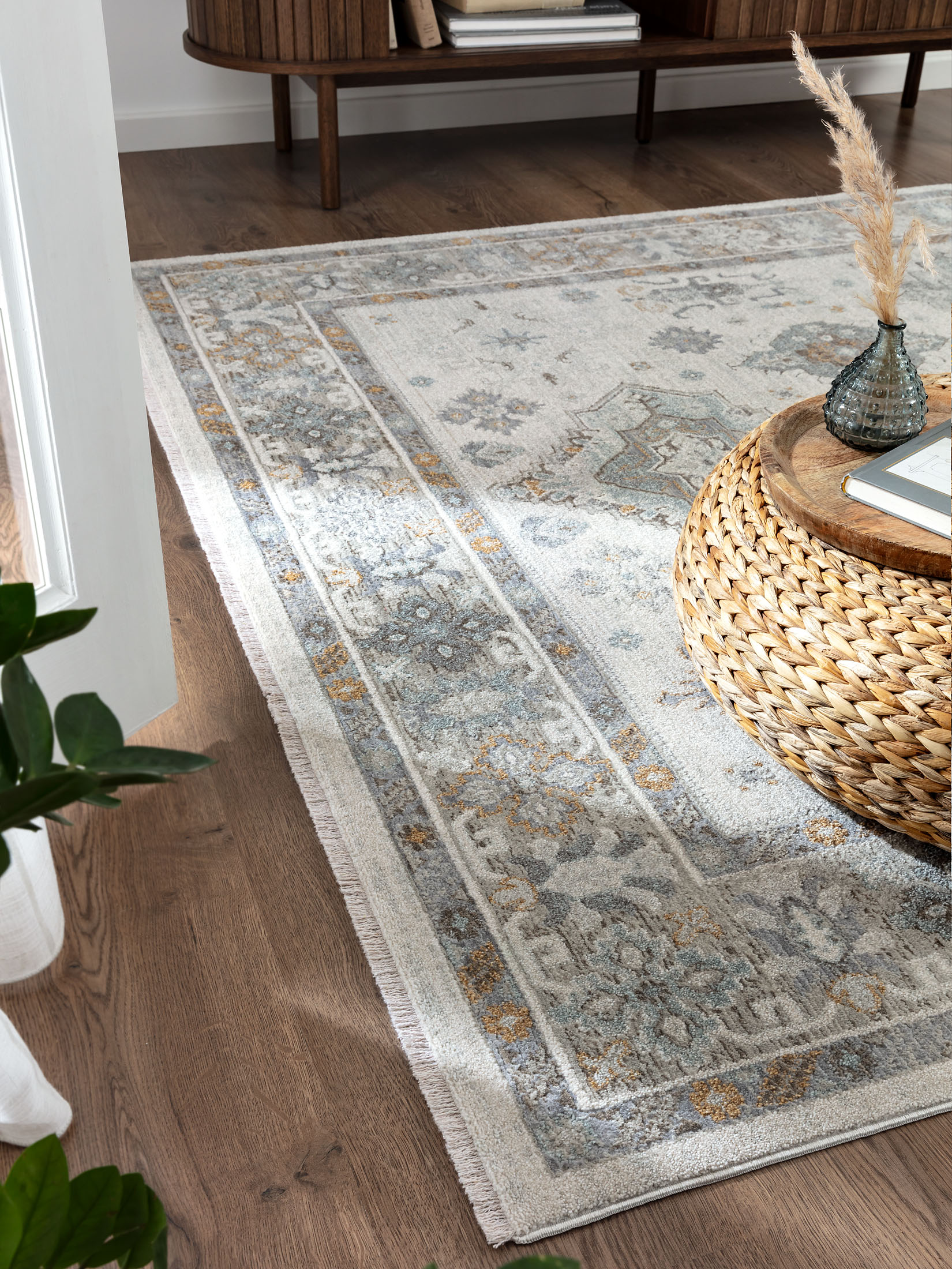 Amarat Vintage-Teppich, Ivory
