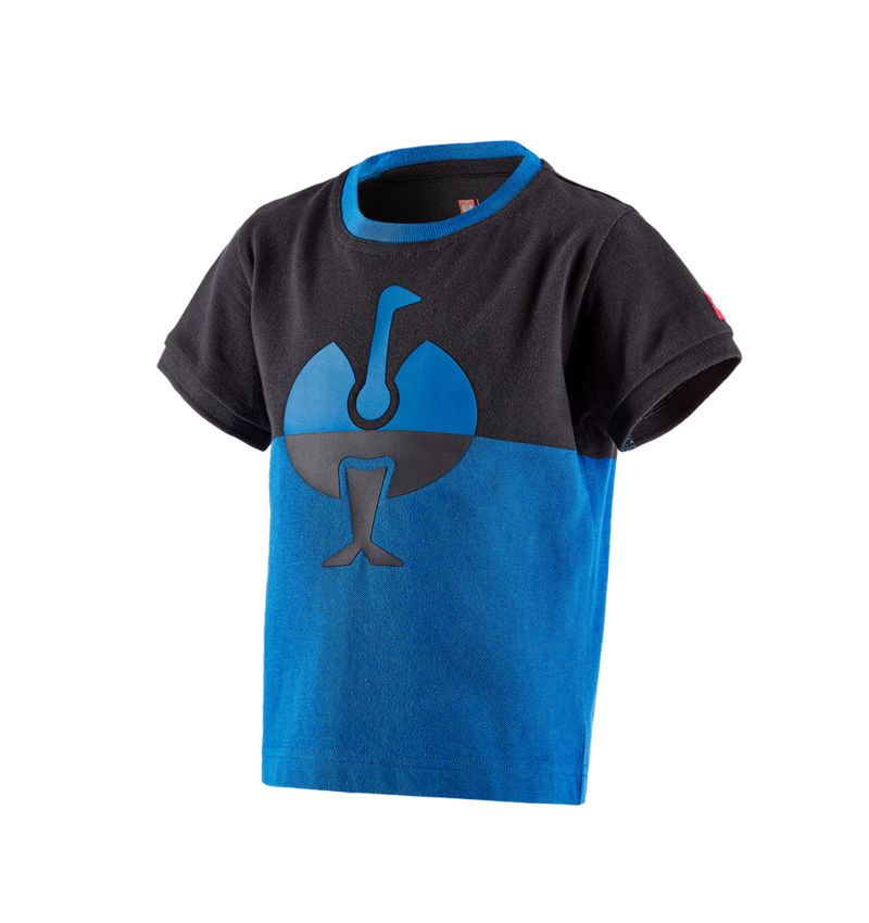 e.s. Piqué-Shirt colourblock, Kinder