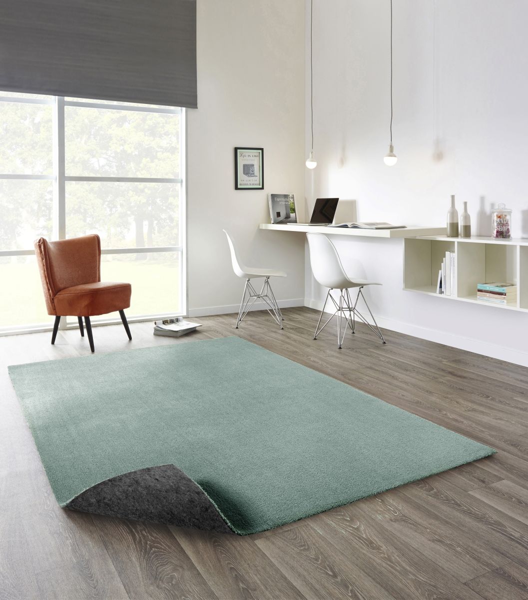 Webteppich Feel Blau 80 x 150 cm