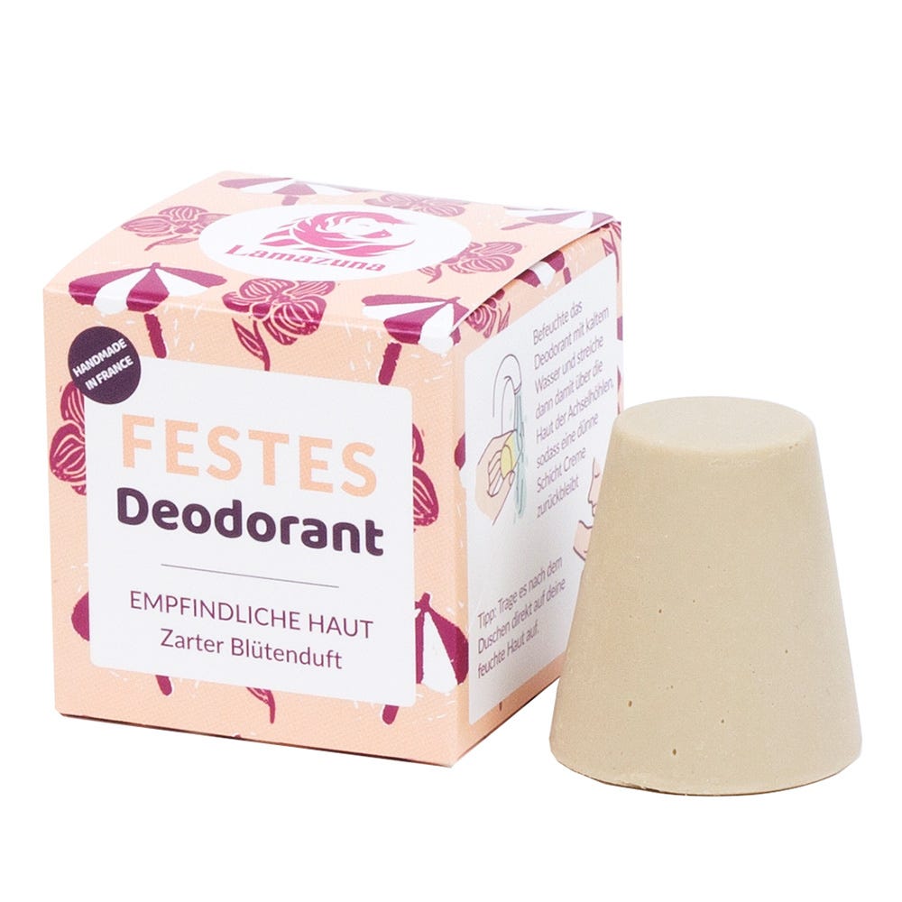 Lamazuna Festes Deodorant Soft blumiger Duft 30 g