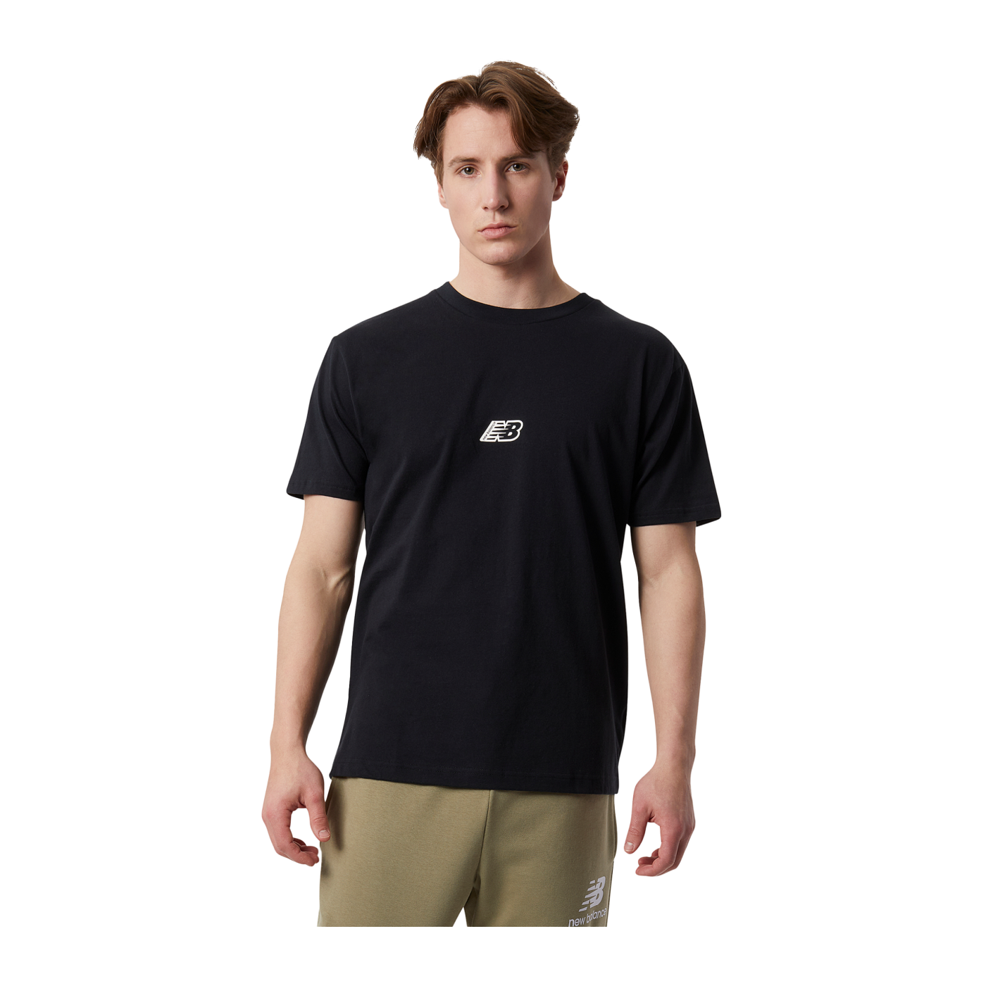 New Balance Graphic T-Shirt Schwarz FBK
