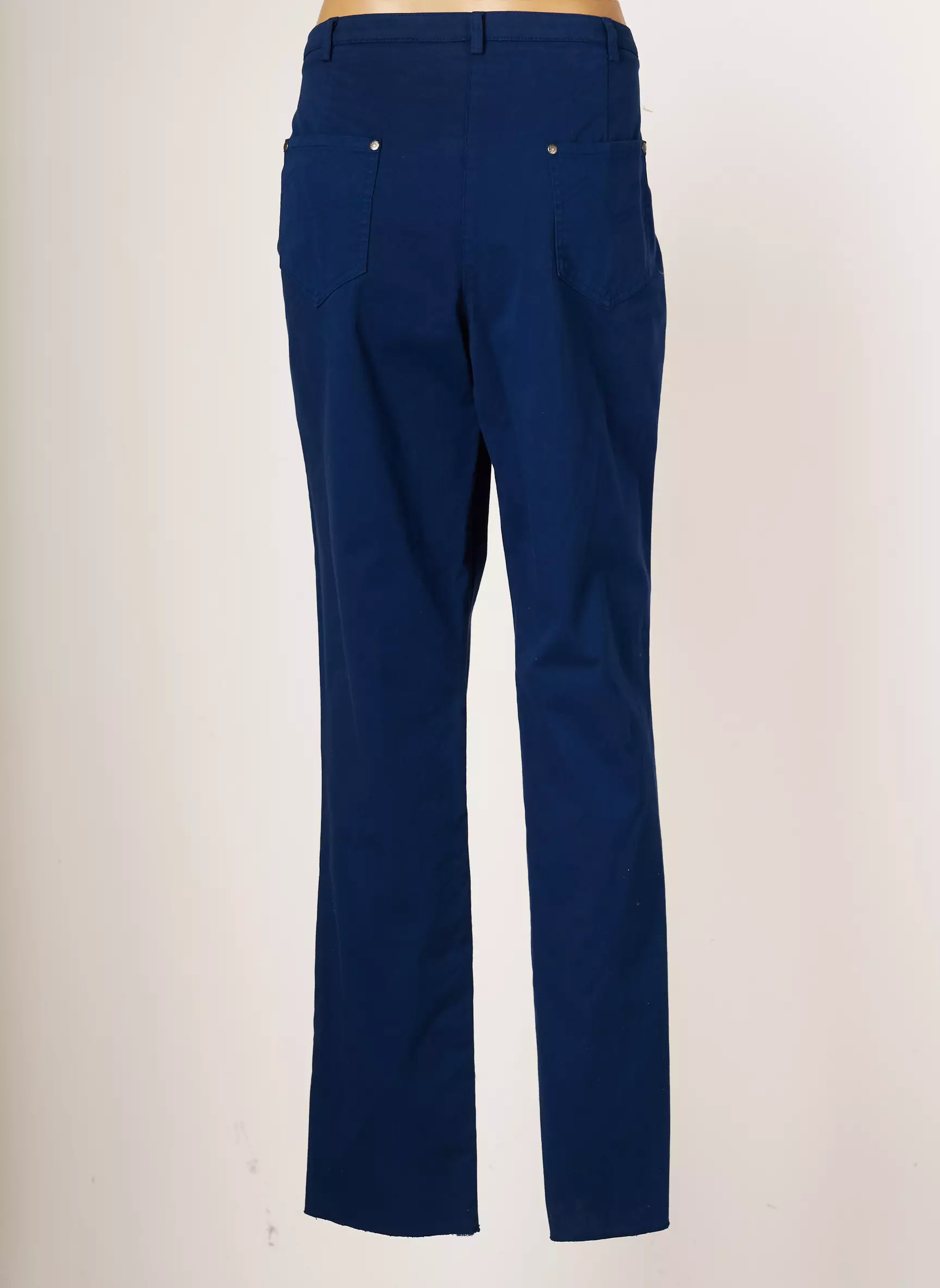 Jumfil Pantalons Droits Femme couleur bleu