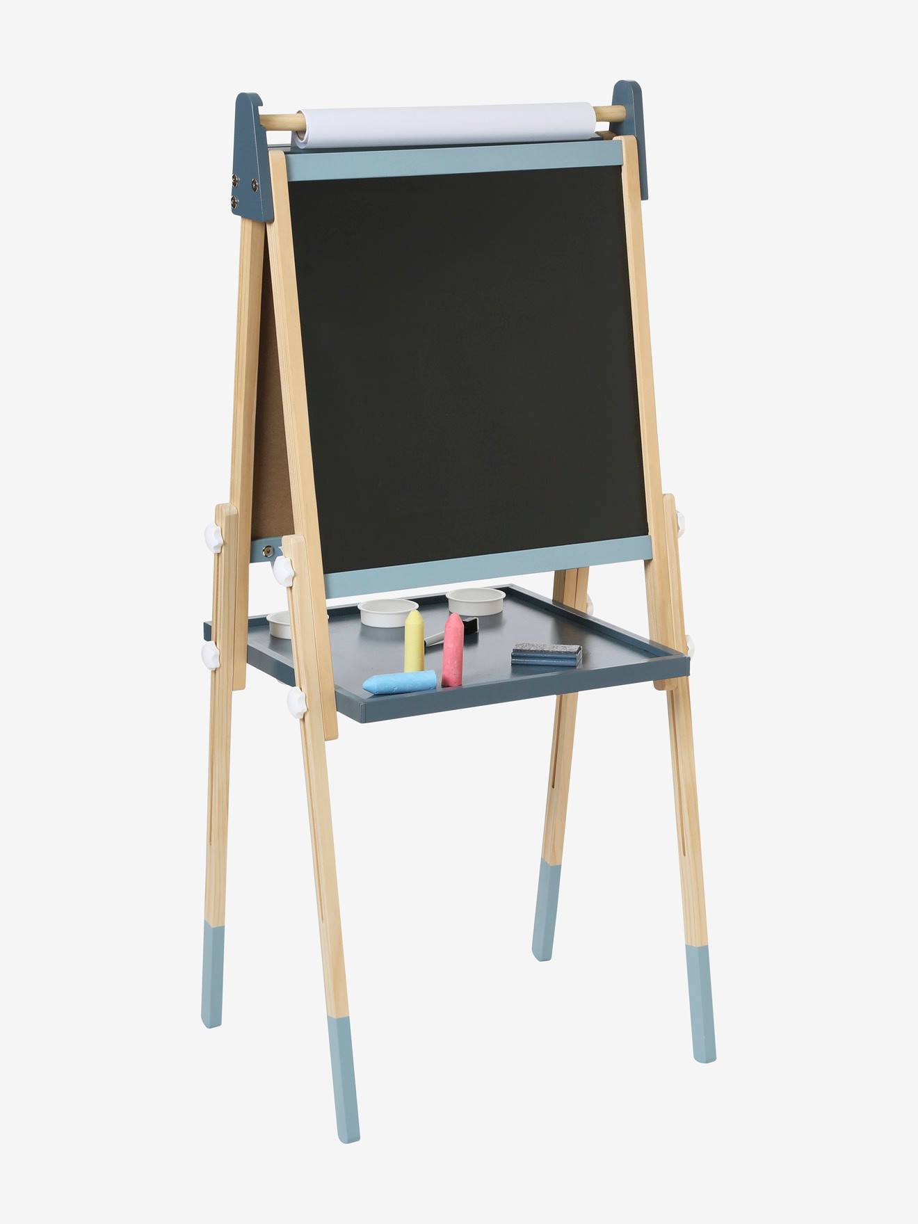Tableau pliable et réglable en hauteur 3 en 1 en bois FSC® rose