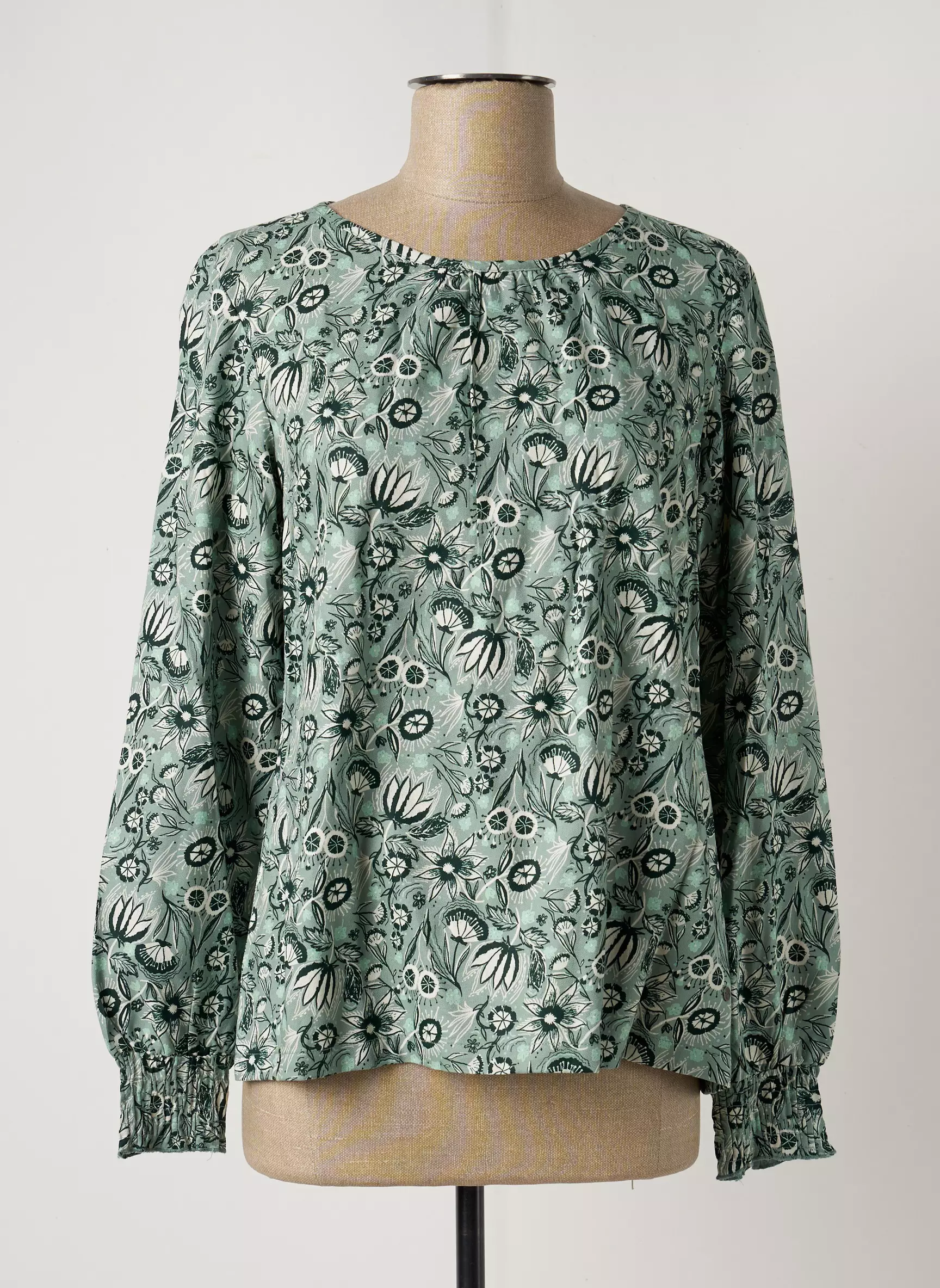 Tranquillo Blouses Femme couleur vert