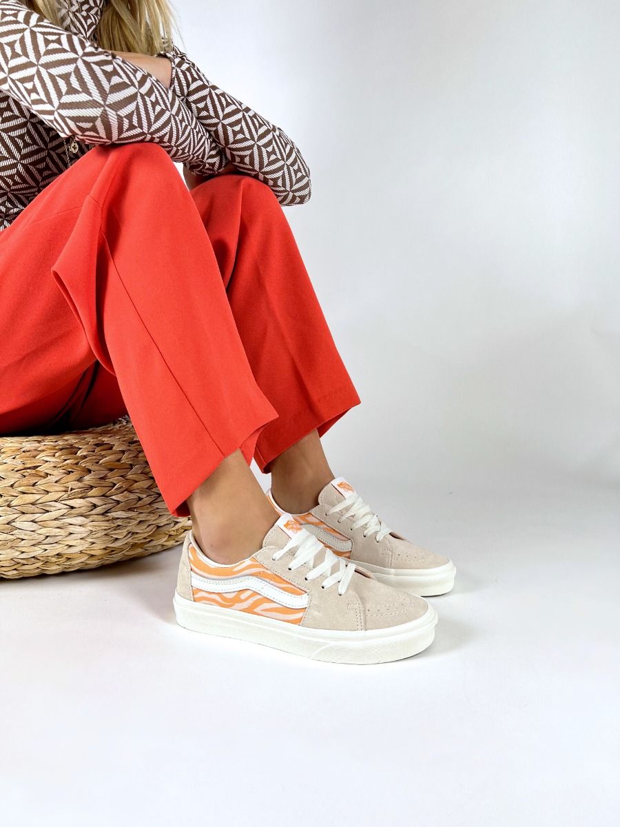 Vans  SK8-LOW TONAL STRIPES - Nude Orange