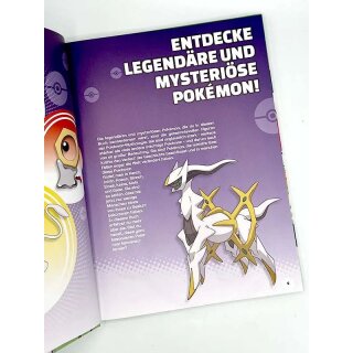Pokémon Buch - Legendär und mysteriös - Das große Lexikon der legendären und mysteriösen Pokémon