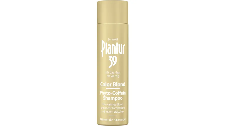 Plantur 39 Color Blond Phyto-Coffein Shampoo 250ml 250 ml
