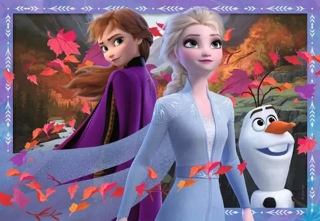 Kinderpuzzle ab 4 Jahren - Frostige Abenteuer - 24 Teile