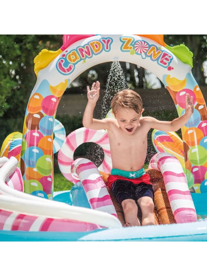 Intex Planschbecken - Candy Zone 295x191x130cm ab 3 Jahren in bunt günstig kaufen onesize