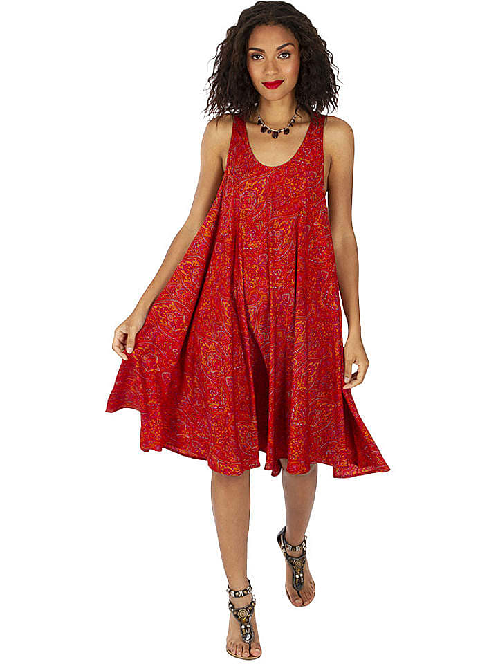 Aller Simplement Kleid in Rot günstig kaufen 34-40