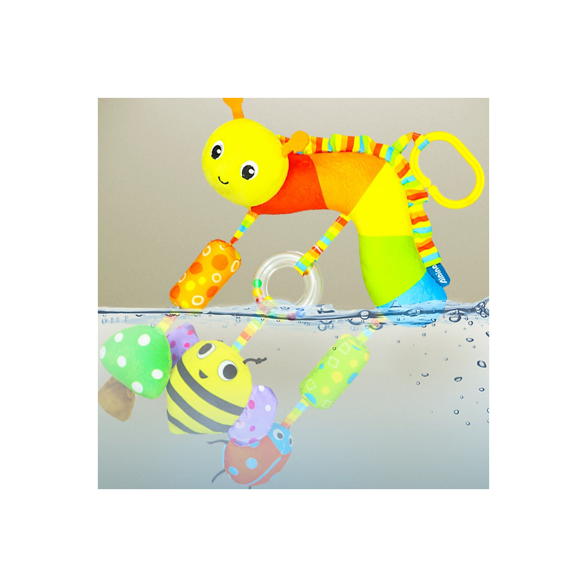 Cartoon Tier Windspiel Spielzeug Bunte Baby Auto hängen Spielzeug