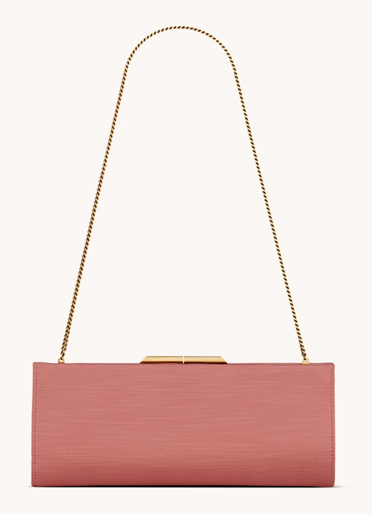 Geantă mică Saint Laurent Midnight din satin
