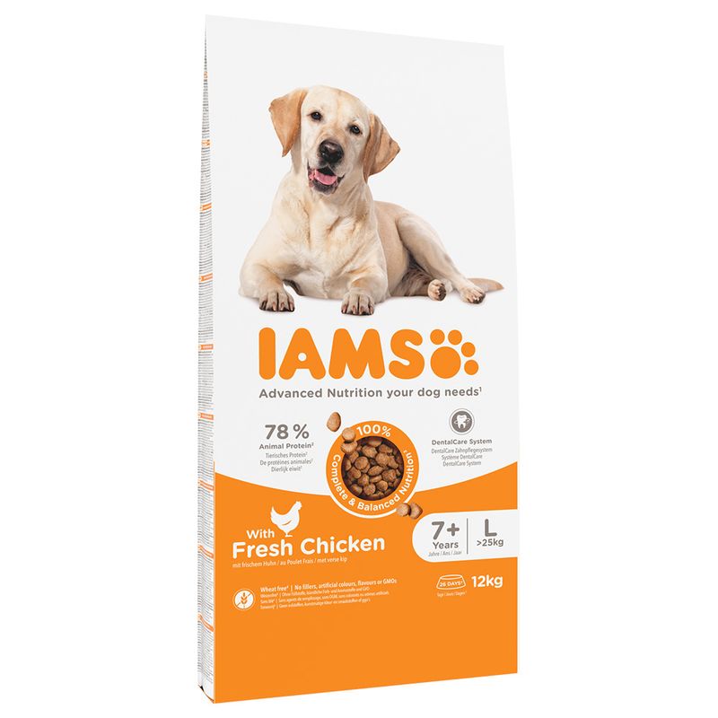 IAMS Advanced Nutrition Senior Large Dog mit Huhn
