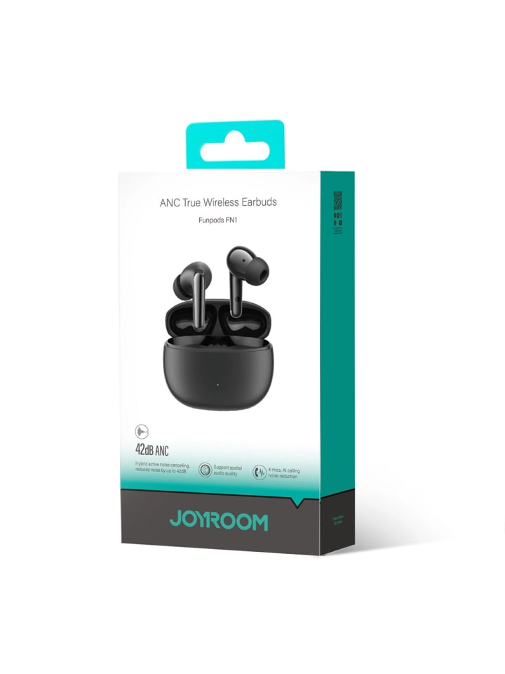 COFI 1453 Funpods kabellose In-Ear-TWS Bluetooth 5.4 ANC ENC-Kopfhörer in Schwarz günstig kaufen onesize