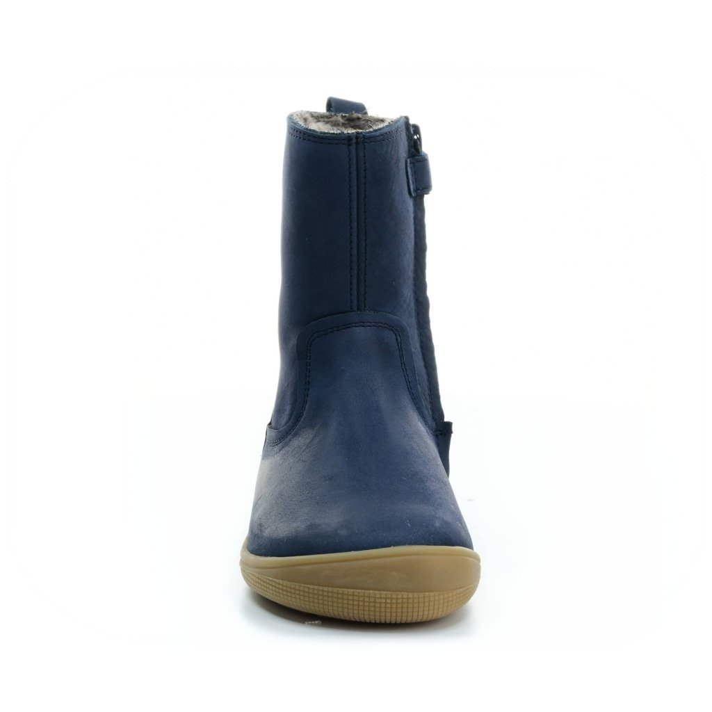 Koel4kids Eleanor TEX Wool Blue 07T020.207-110 mit Wolle gefütterte Barfußhalbstiefel
