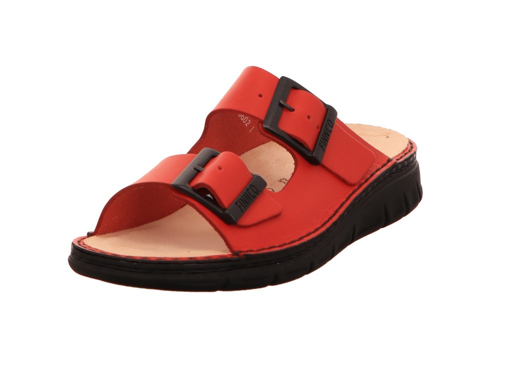 FINN COMFORT Klassische Sandalen rot CAYMAN-S