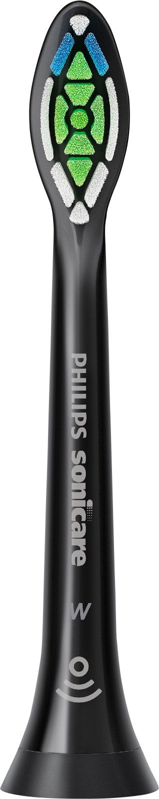 Philips Sonicare Aufsteckbürsten W2 Optimal White HX6068/13, mit der Bürstenkopferkennung, innovativer Sonicare-Schalltechnologie